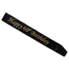 Happy 60th Birthday -olkanauha Musta/Kulta