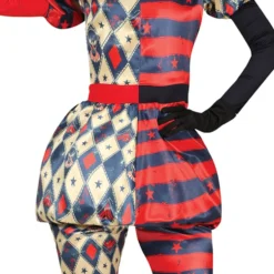 Harlequin Gycklare Dam Naamiaisasu