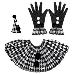 Harlequin Musta/Valkoinen Tarvikesarja