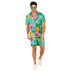 Havaijilaisasu Turkoosi