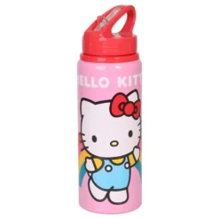 Hello Kitty™ -alumiininen vaaleanpunainen juomapullo
