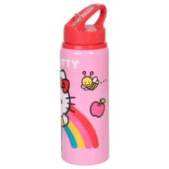 Hello Kitty™ -alumiininen vaaleanpunainen juomapullo
