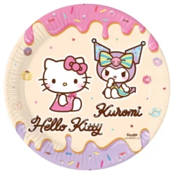 Hello Kitty & Kuromi Pahvilautaset