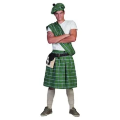 Highlander Vihreä Naamiaisasu