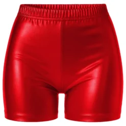 Hotpantsit Punainen Metallic
