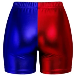 Hotpantsit Punainen/Sininen Metallic
