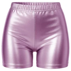 Hotpants vaaleanpunainen Metallic