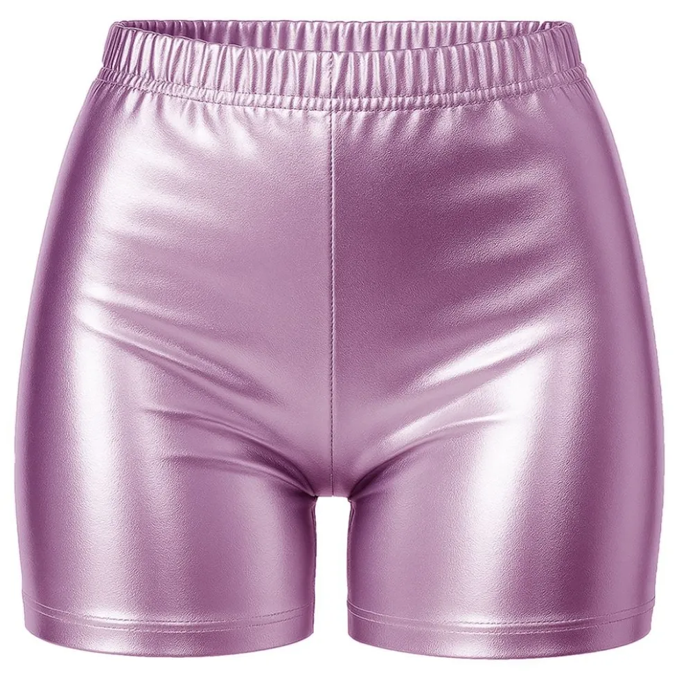 Hotpants vaaleanpunainen Metallic