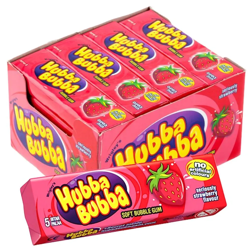 Hubba Bubba Mansikka Suurpakkaus