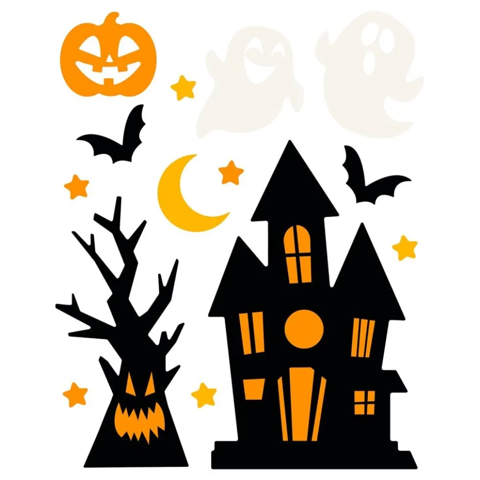 Ikkunakoriste Halloween
