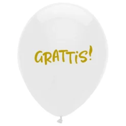 Ilmapallot Grattis