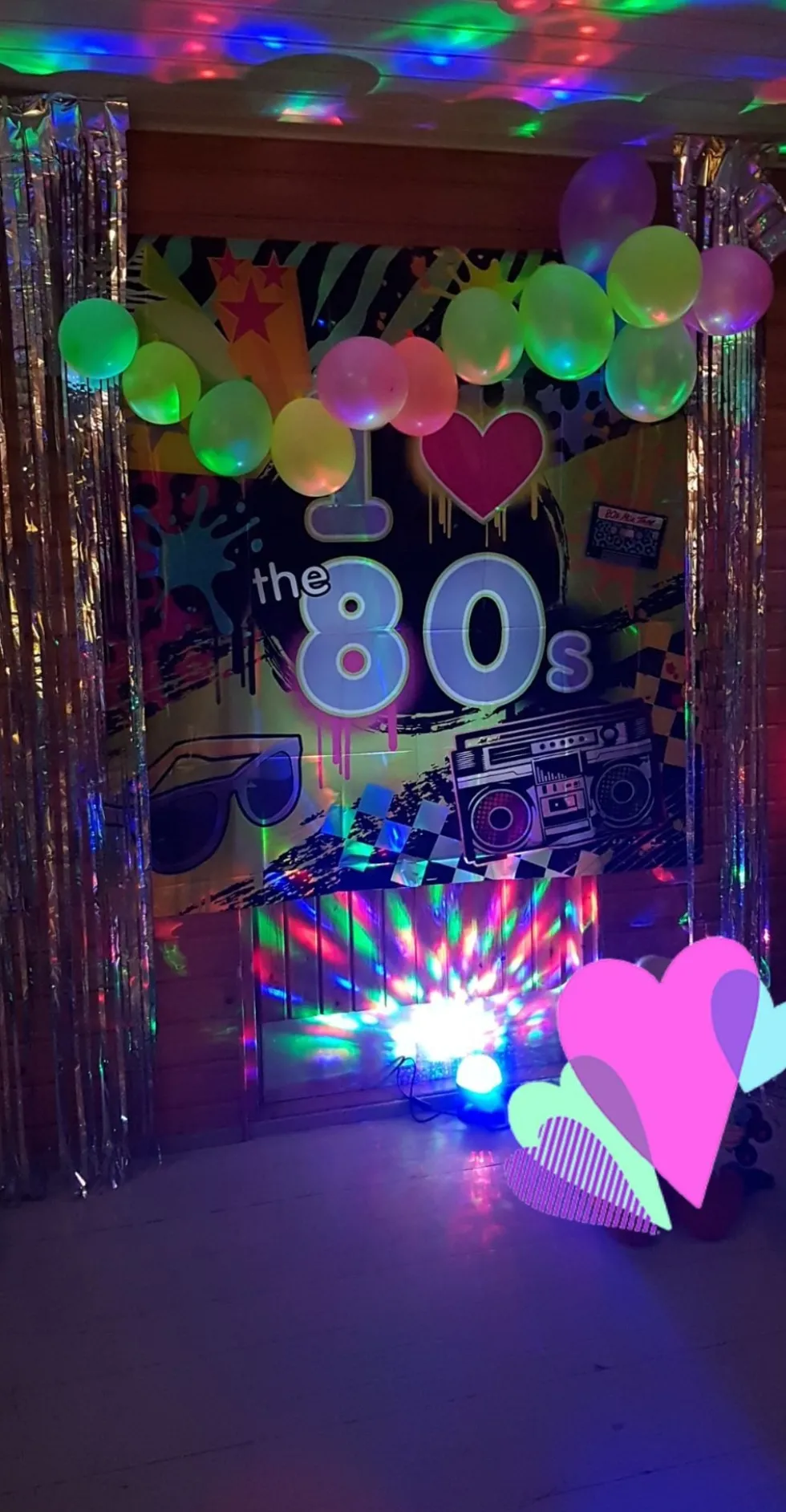 Ilmapallot Neonväriset
