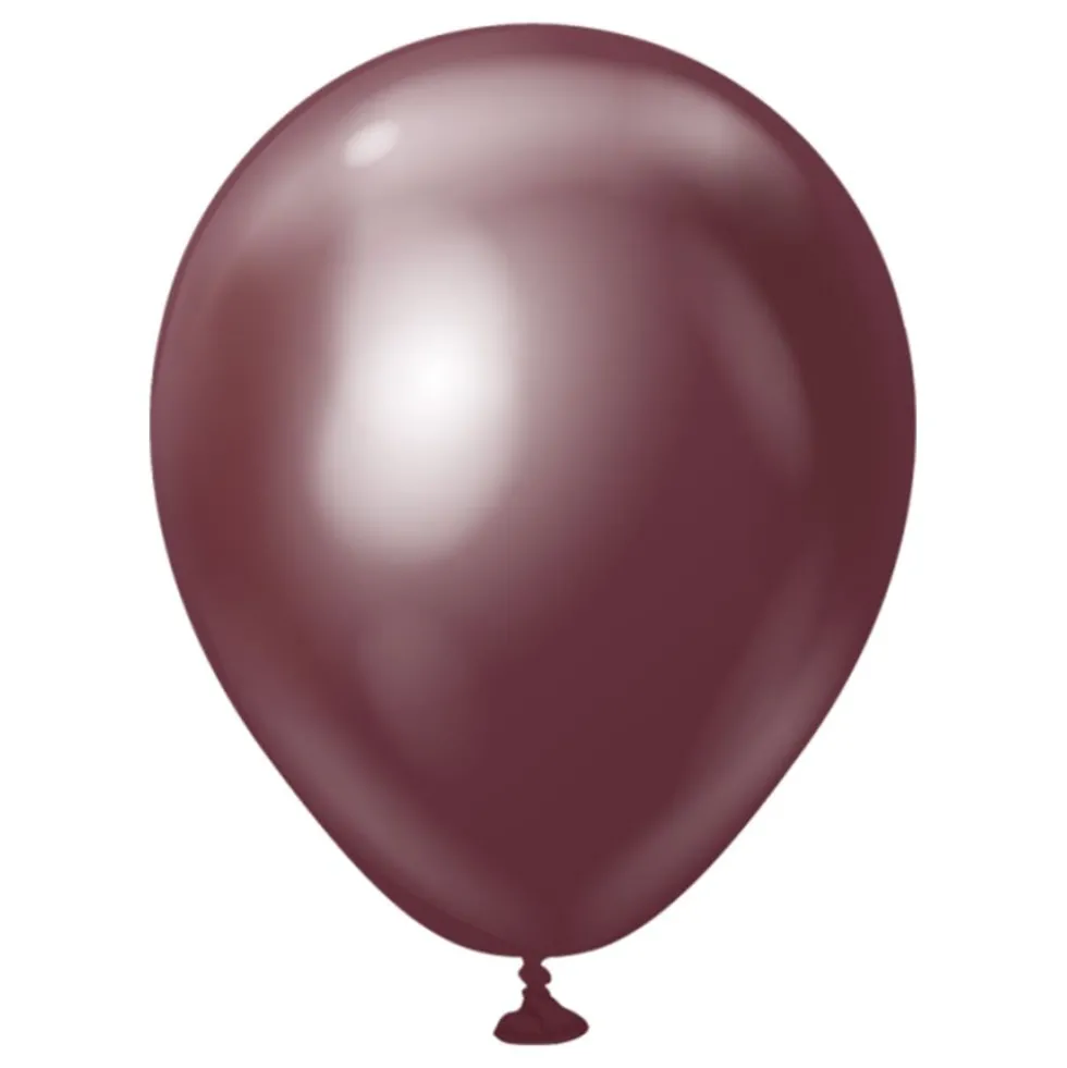 Ilmapallot Professional Mini Burgundy Chrome