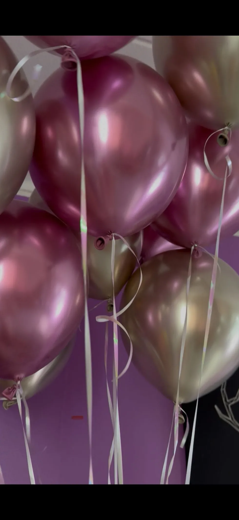 Ilmapallot Professional Pink Chrome
