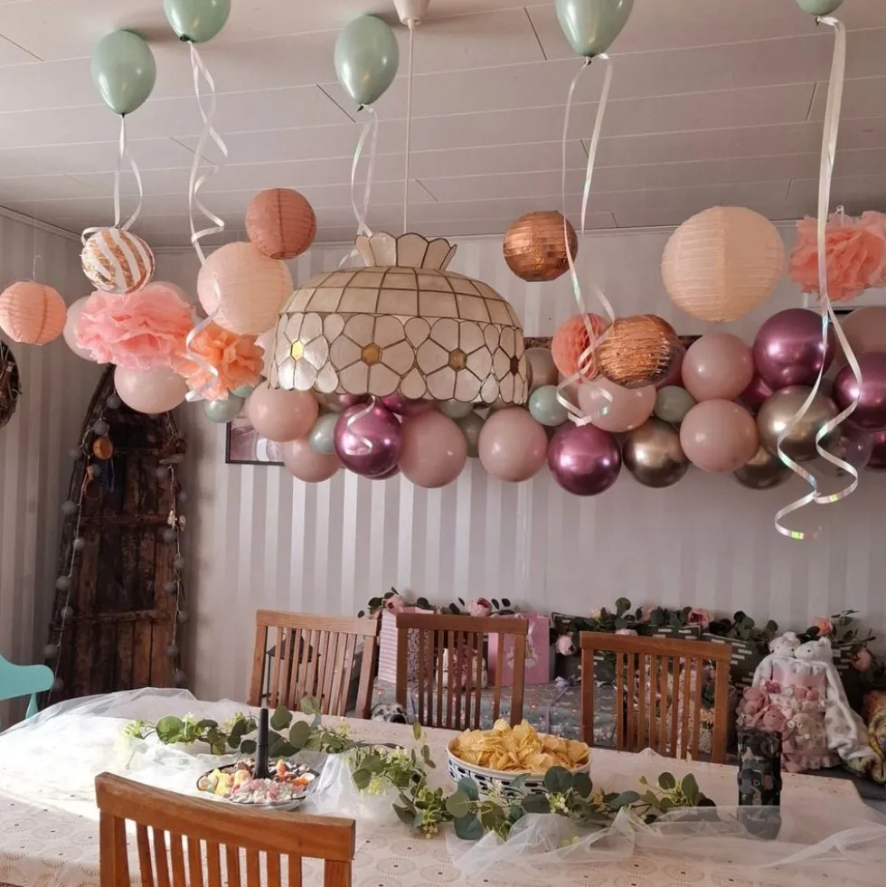 Ilmapallot Professional Pink Chrome