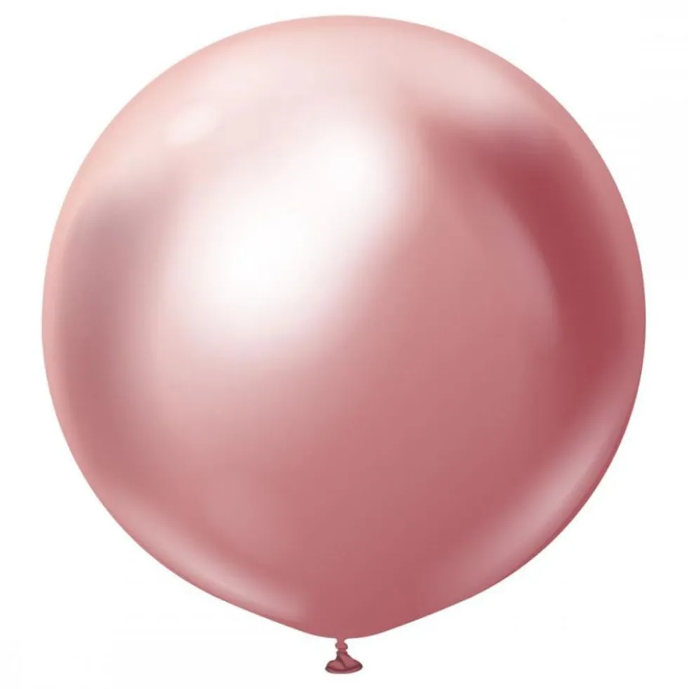 Ilmapallot Professional Supersuuret Pink Chrome