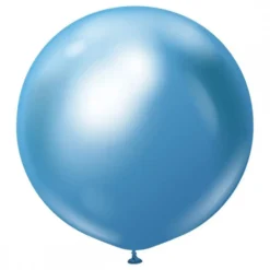 Ilmapallot Professional Supersuuret Blue Chrome