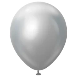 Ilmapallot Professional Suuret Silver Chrome