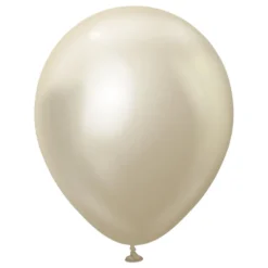 Ilmapallot Professional Suuret White Gold Chrome