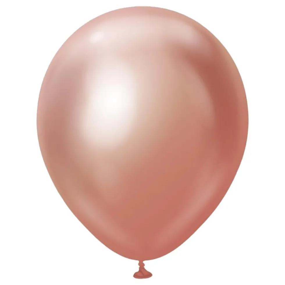 Ilmapallot Professional Suuret Rose Gold Chrome