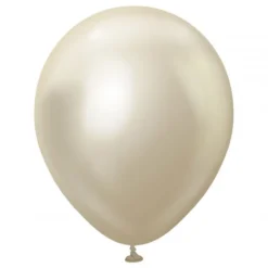 Ilmapallot Professional White Gold Chrome