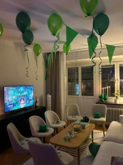 Ilmapallot Tummanvihreät