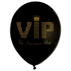 Ilmapallot VIP Musta/Kulta