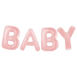 Ilmapalloviirinauha Baby Pastellivaaleanpunainen