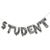 Ilmapalloviirinauha Student Hopea Metallic