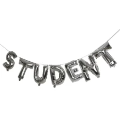 Ilmapalloviirinauha Student Hopea Metallic