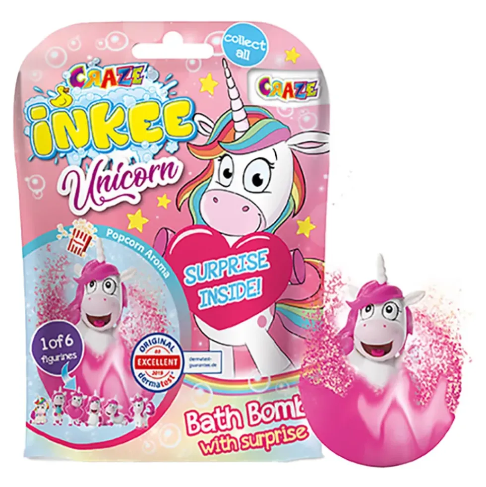 Inkee Kylpypommit Unicorn Surprise