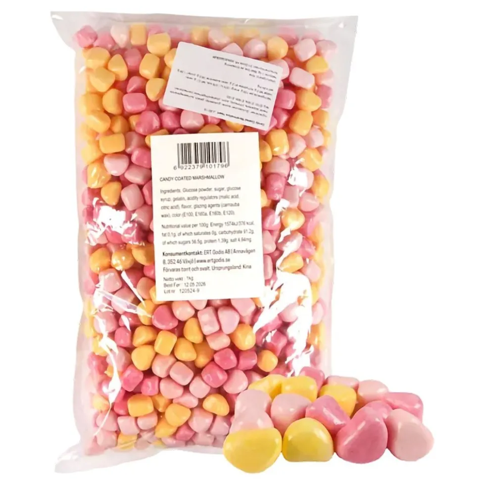 Jellioo Candy Coated Marshmallow Heart Suurpakkaus