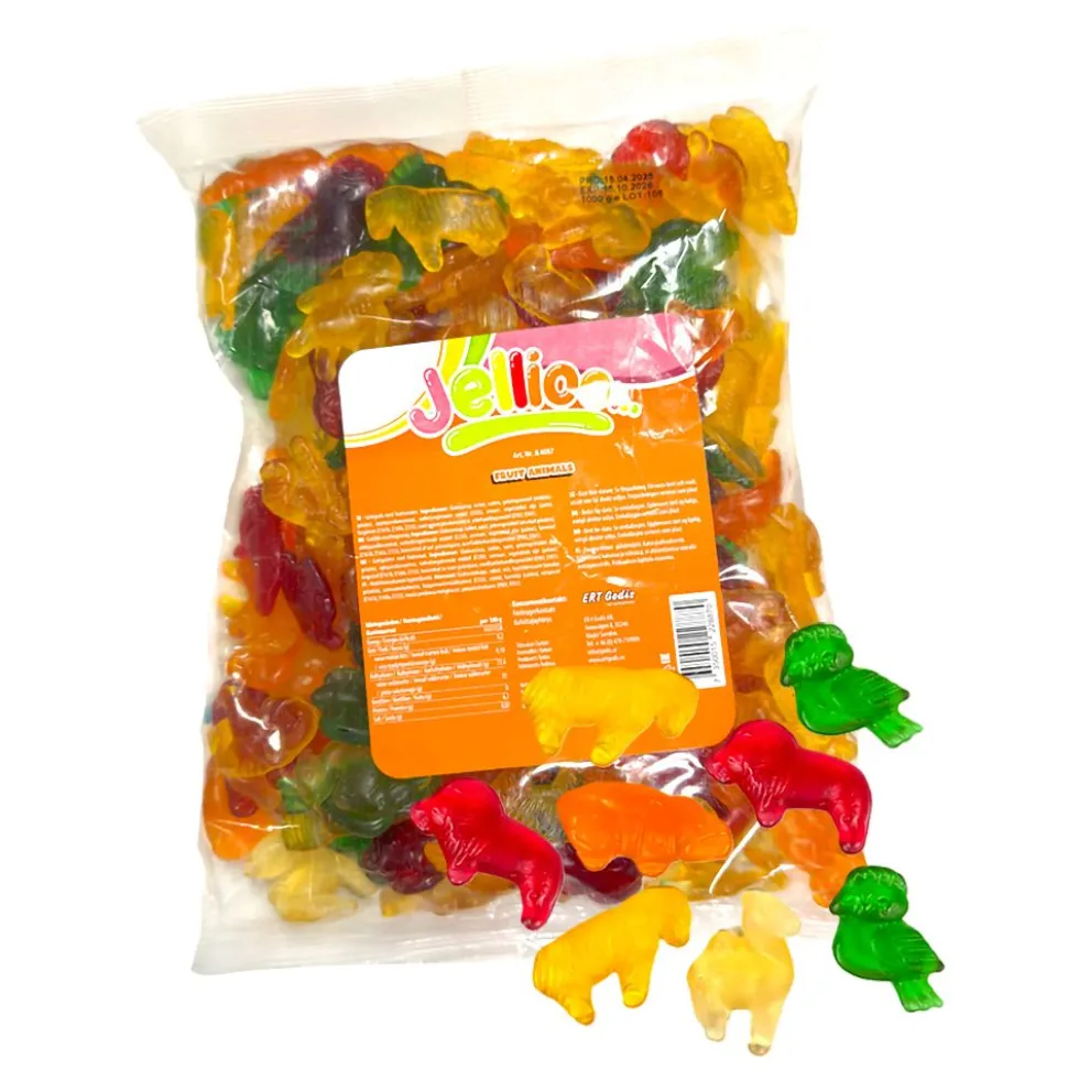 Jellioo Fruit Animals Suurpakkaus