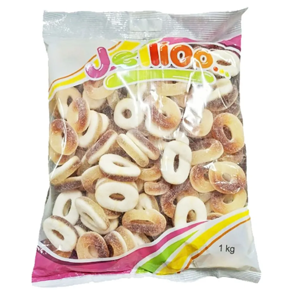Jellioo Sour Cola Rings Suurpakkaus