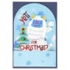 Joulukortti Pop-Up Are You Yeti For Christmas