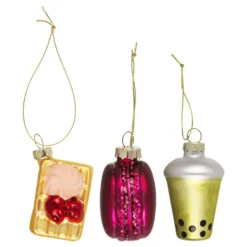 Joulukuusenkoristeet Bubble Tea Fika