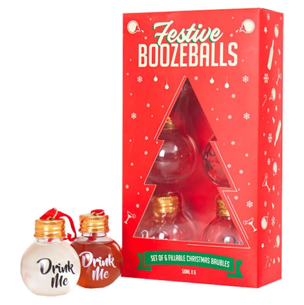 Joulukuusenpallot Boozeballs
