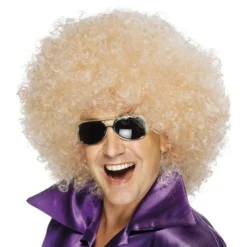 Jättiafroperuukki Blond