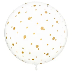 Jättipallo Läpinäkyvä Pilkullinen