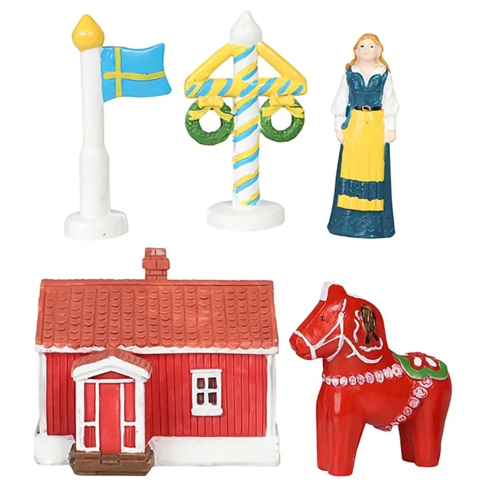 Juhannus Pienkoristeet Setti