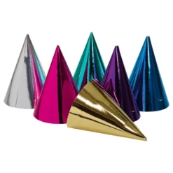 Juhlahatut Metallic Moniväriset