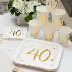 Kahvilautasliinat 40 Kulta