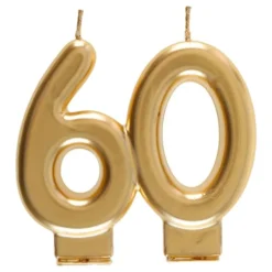 Kakkukynttilät 60 Matta Kulta