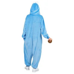 Kakmonsterin Sininen Onesie Naamiaisasu