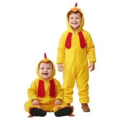 Kananpoika Jumpsuit Lasten Naamiaisasu