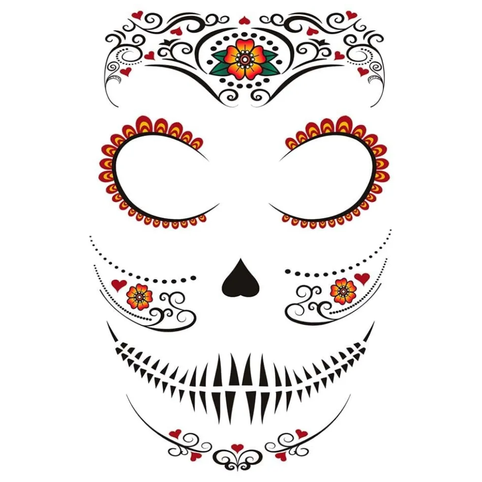 Kasvotatuoinnit Day of the Dead
