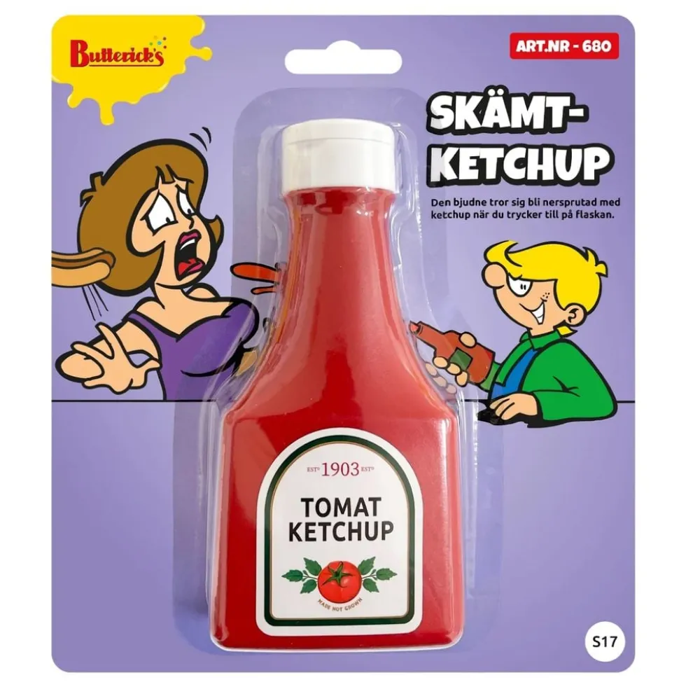 Ketsuppipullo Pilailutuote