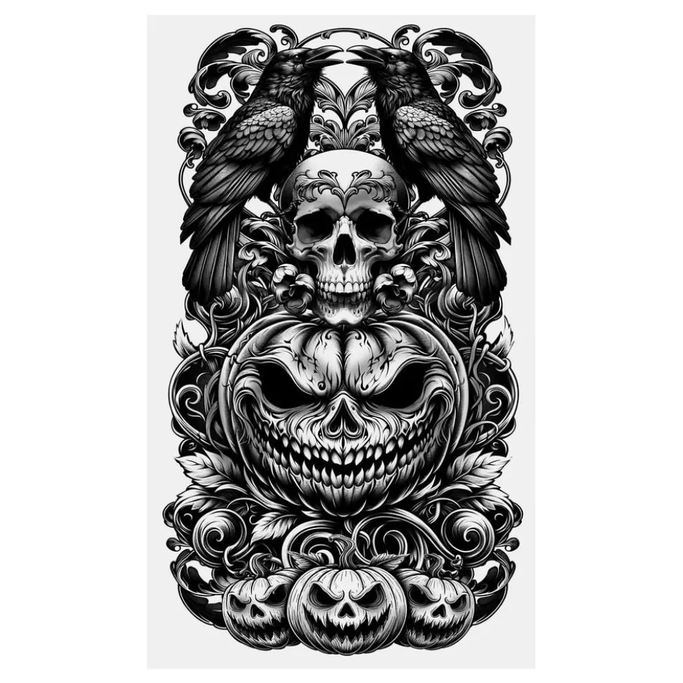 Killer Pumpkin -tatuointi