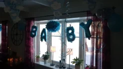 Kirjainilmapallot Baby Sininen