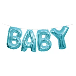 Kirjainilmapallot Baby Sininen